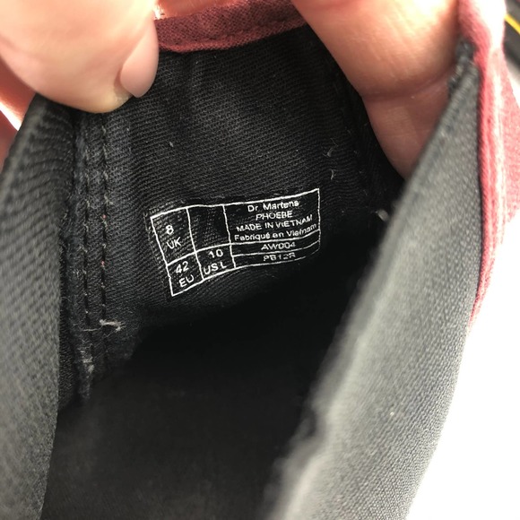 Dr. Martens Phoebe Chelsea Boot Canvas Size 10 - Picture 8 of 8